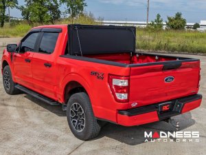 Ford F-150 Bed Cover - Tri-Fold - Flip Up - Hard Cover - 5'7" Bed
